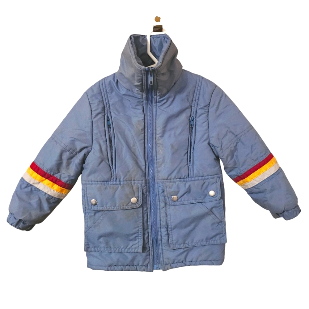 Vintage 80s Kids Ski Jacket Storm Stopper Size 4